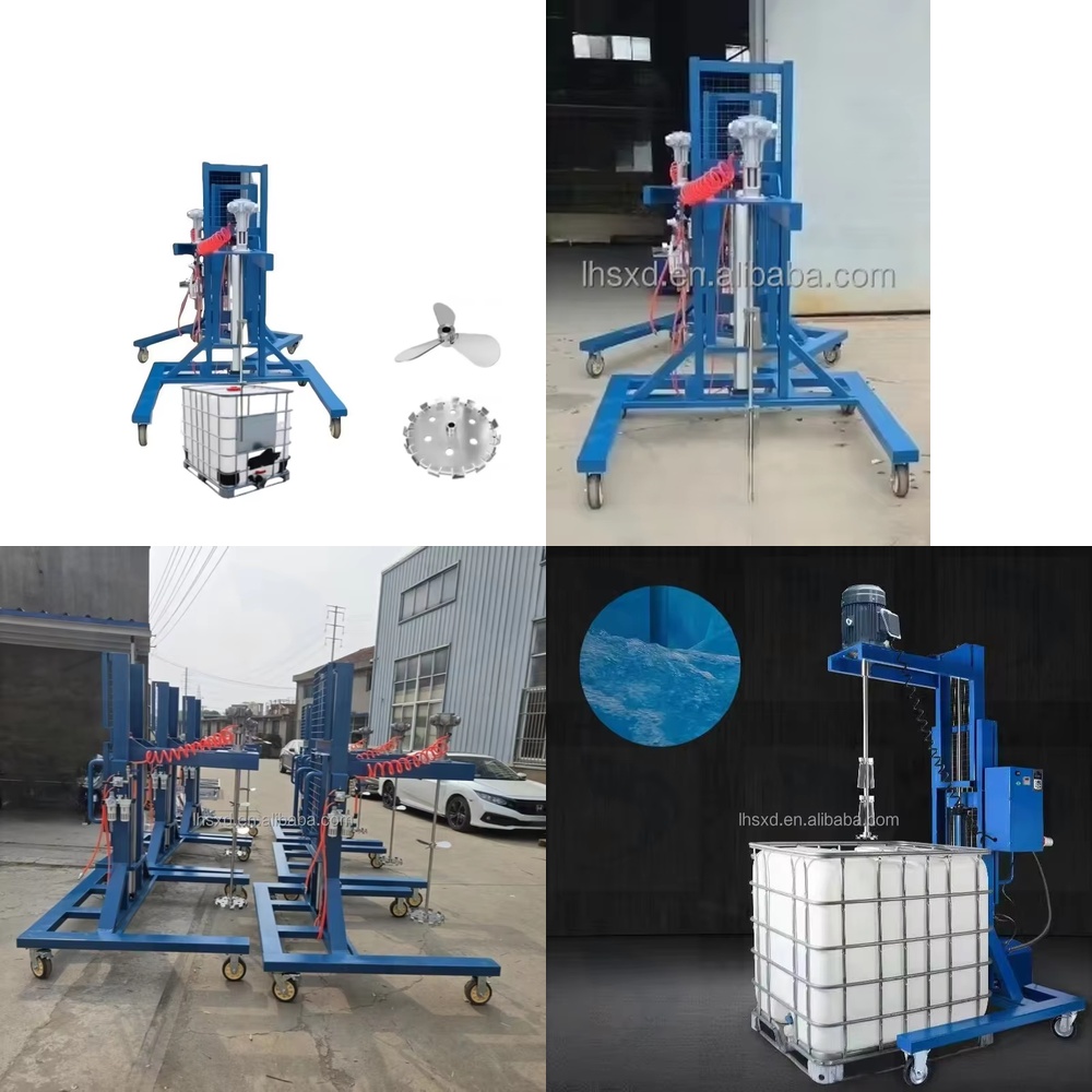 Heavy Equipment Mixer - Agitatore Telescopico per Miscelatore Elettrico Verticale