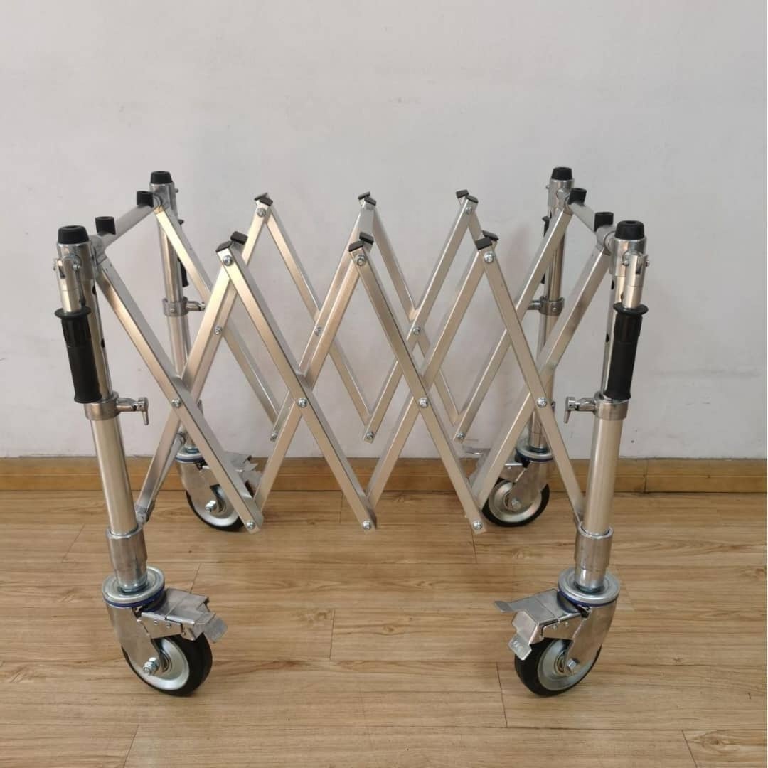 Heavy Equipment Transport - Carrello funerario pieghevole in alluminio F-13,
