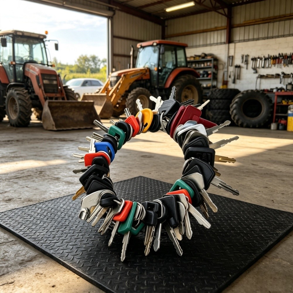Heavy Equipment Brands - Kit di Chiavi per Macchinari Agricoli,