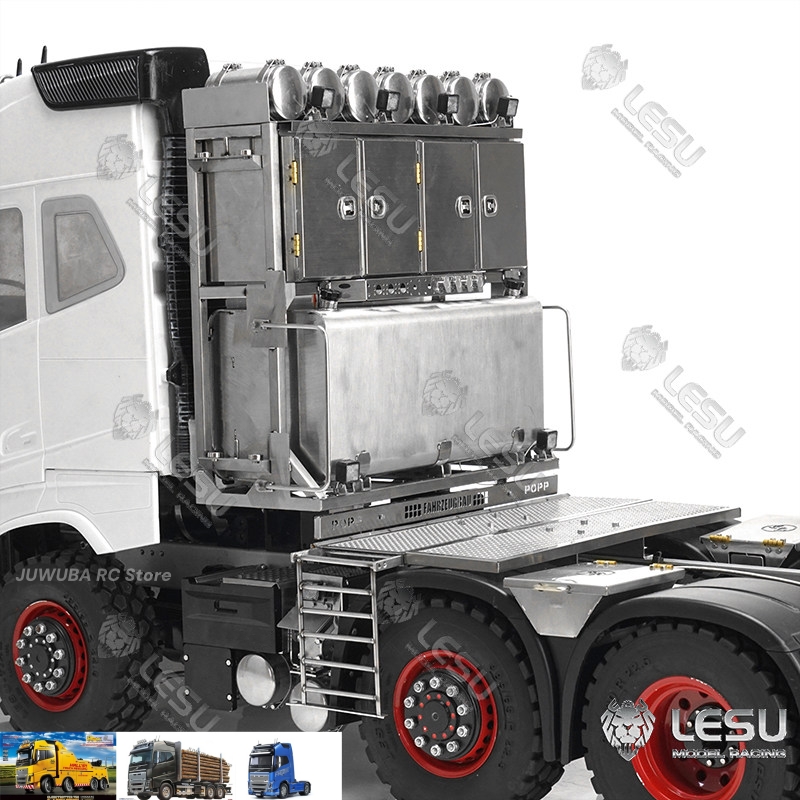 Dump Truck Heavy Equipment - Portapacchi in metallo per camion RC