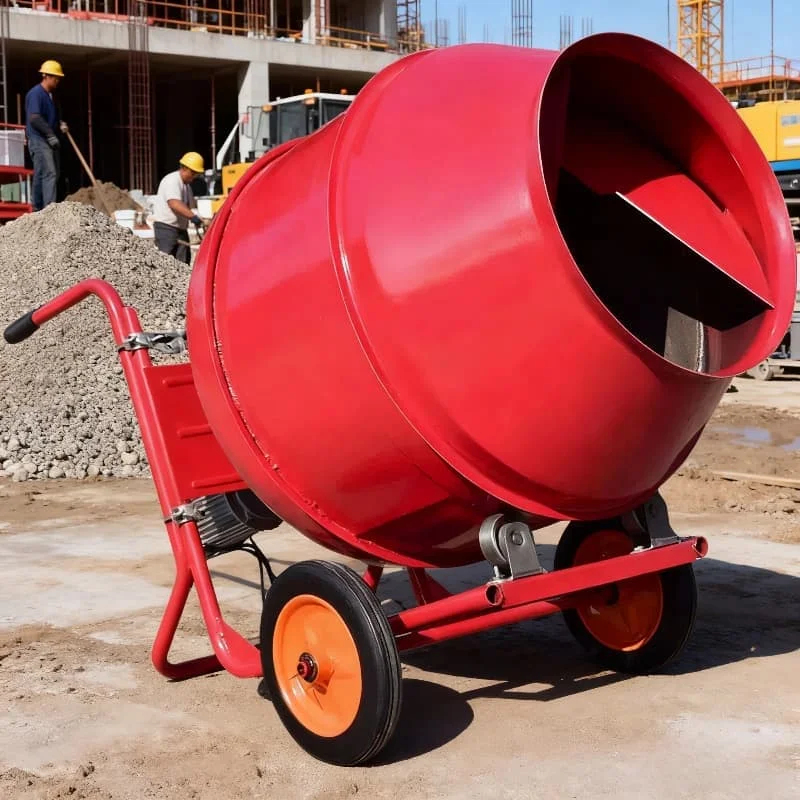 Heavy Equipment Mixer - Miscelatore Mobile Pesante per Calcestruzzo: Attrezzatura