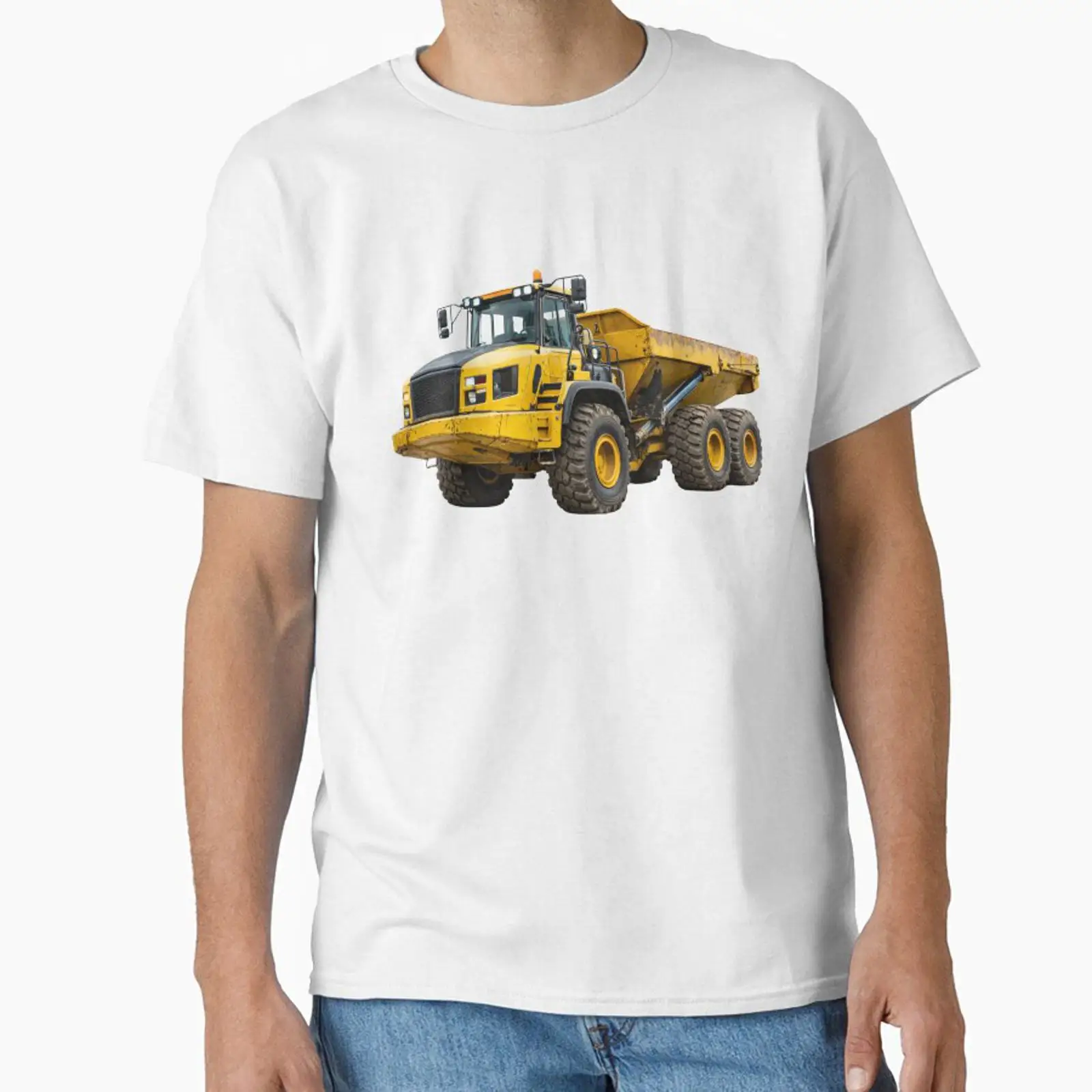 Dump Truck Heavy Equipment - Illustrazione di un dumper articolato, attrezzatura