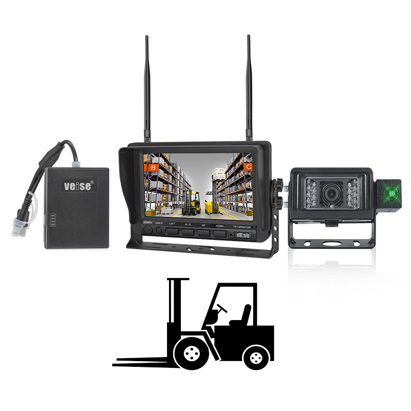 Electric Forklift - Sistema di sicurezza con luce laser