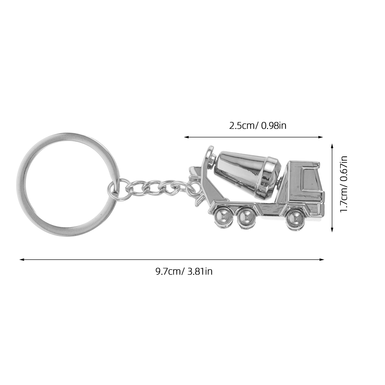 Portachiavi Camion Betoniera i - Heavy Equipment Mixer recensione e prezzo