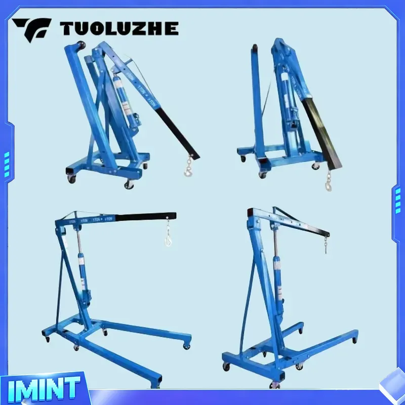 Gru idraulica pieghevole blu d - Hydraulic Floor Jack recensione e prezzo